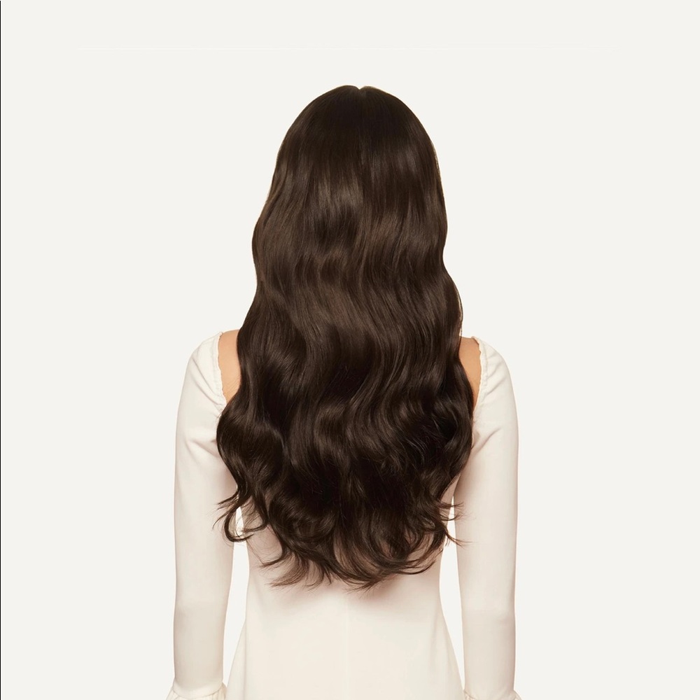 Luxy Hair 20” Dark Brown Hair Extensions Clip-Ins